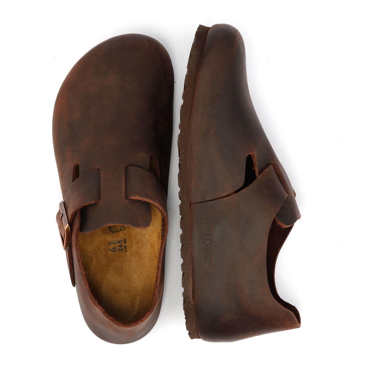 Birkenstock London Damen Lederschuhe In Braun