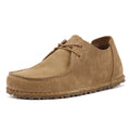 Birkenstock Utti Wildleder Herren Braune Schnürschuhe