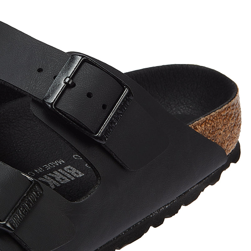 Birkenstock Arizona Birko-Flor Damen Schwarz Schmal Sandalen