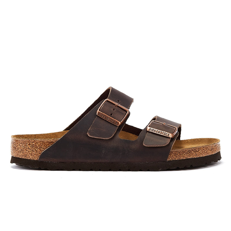 Birkenstock Arizona Birko-Flor Herren Braun Regulär Sandalen