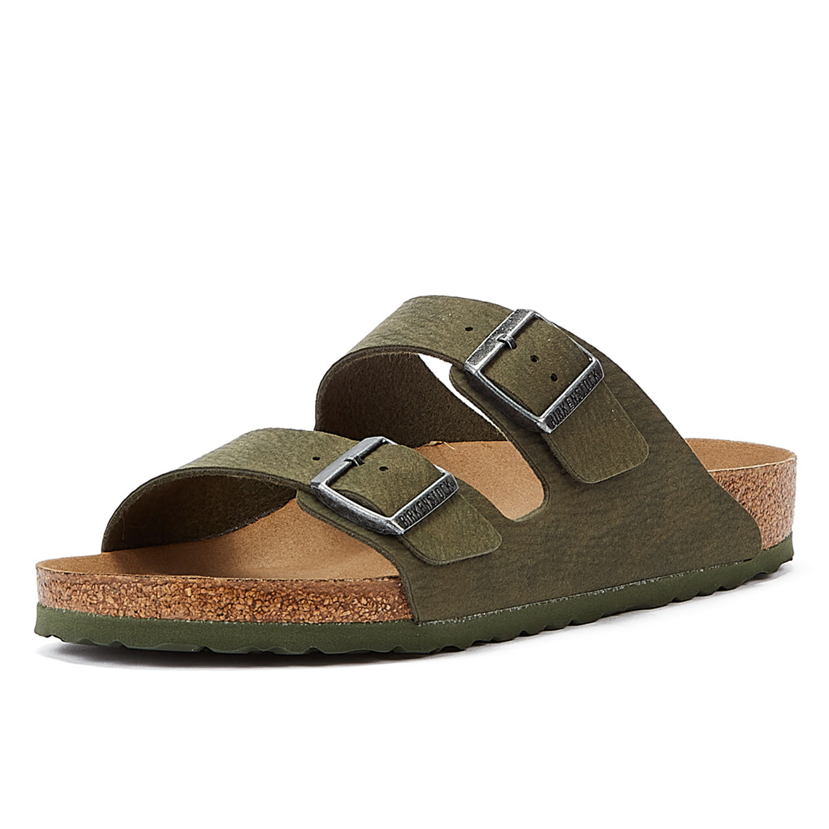 Birkenstock Arizona Vegan Herren Wüstenstaub Thymian Sandalen