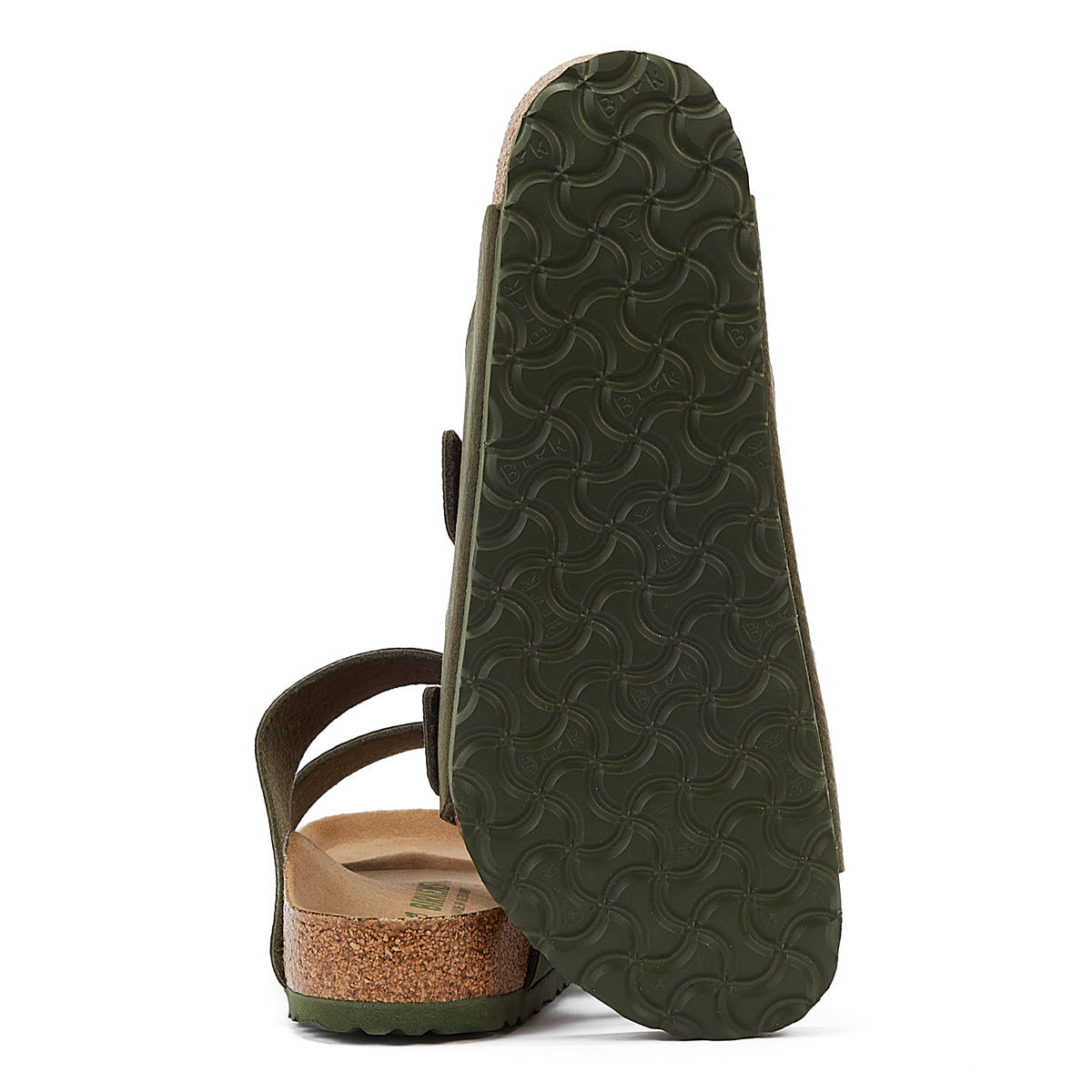 Birkenstock Arizona Vegan Herren Wüstenstaub Thymian Sandalen