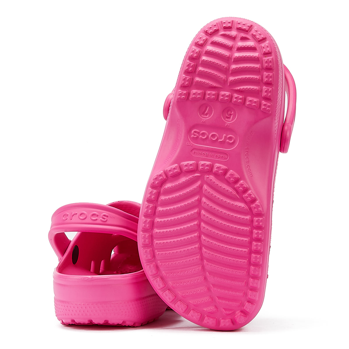 Crocs Classic Damen Saft Rosa Clogs