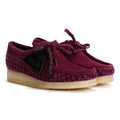 Clarks Originals Wallabee Damen Lila Textilschuhe