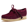 Clarks Originals Wallabee Damen Lila Textilschuhe