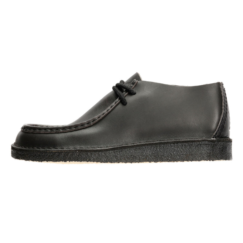 Clarks Originals Desert Nomad Leder Herren Schwarz Schnürschuhe