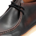 Clarks Originals Desert Nomad Herren Schnürschuhe Aus Braunem Leder