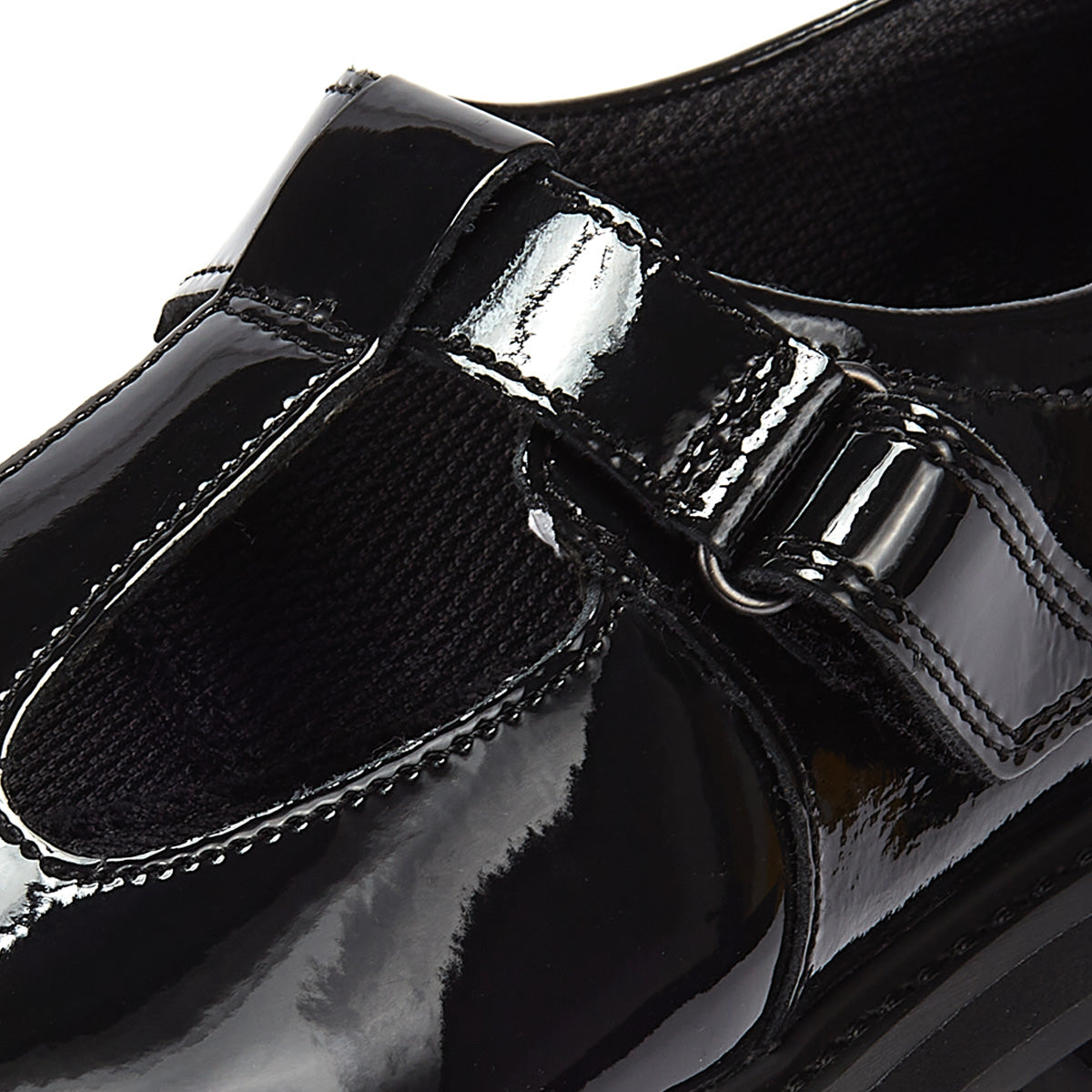Clarks Prag Brill O Kinder Schwarze Schuhe