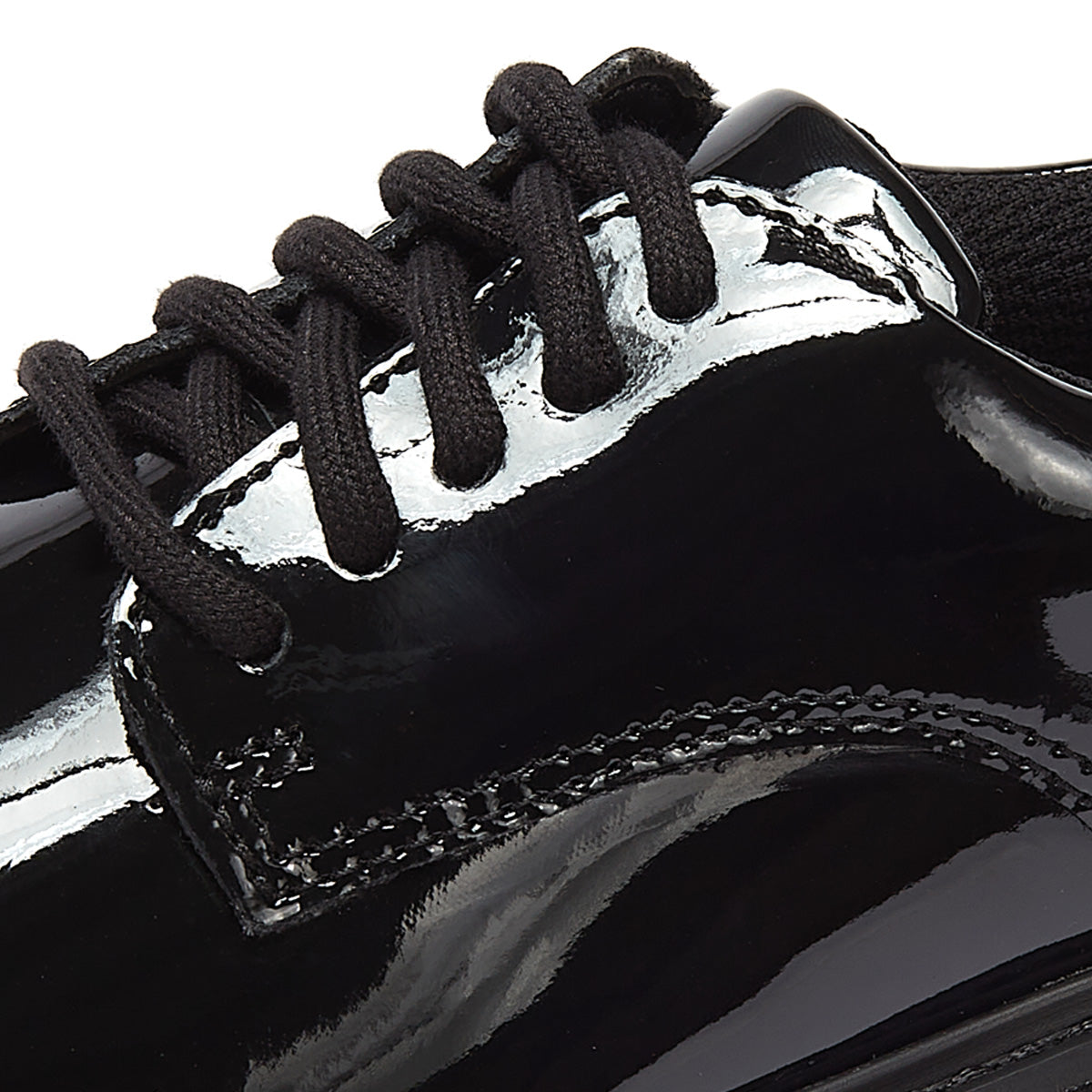 Clarks Prag Spitze O Junior Schwarze Schuhe