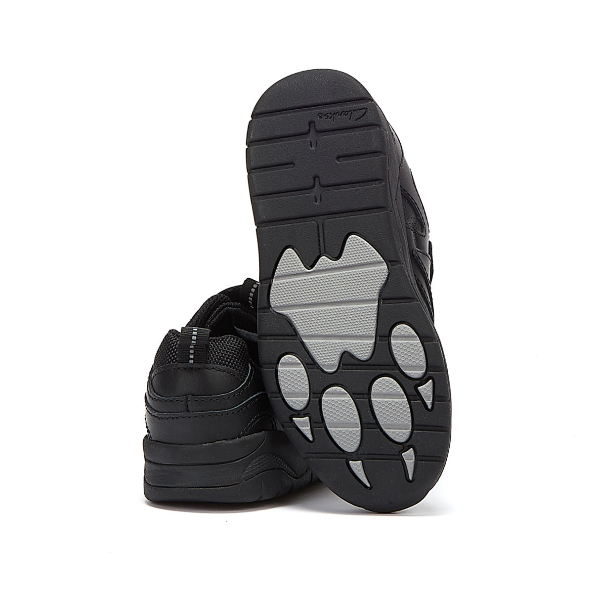 Clarks Cloweder Sprint Junior Schwarz Turnschuhe