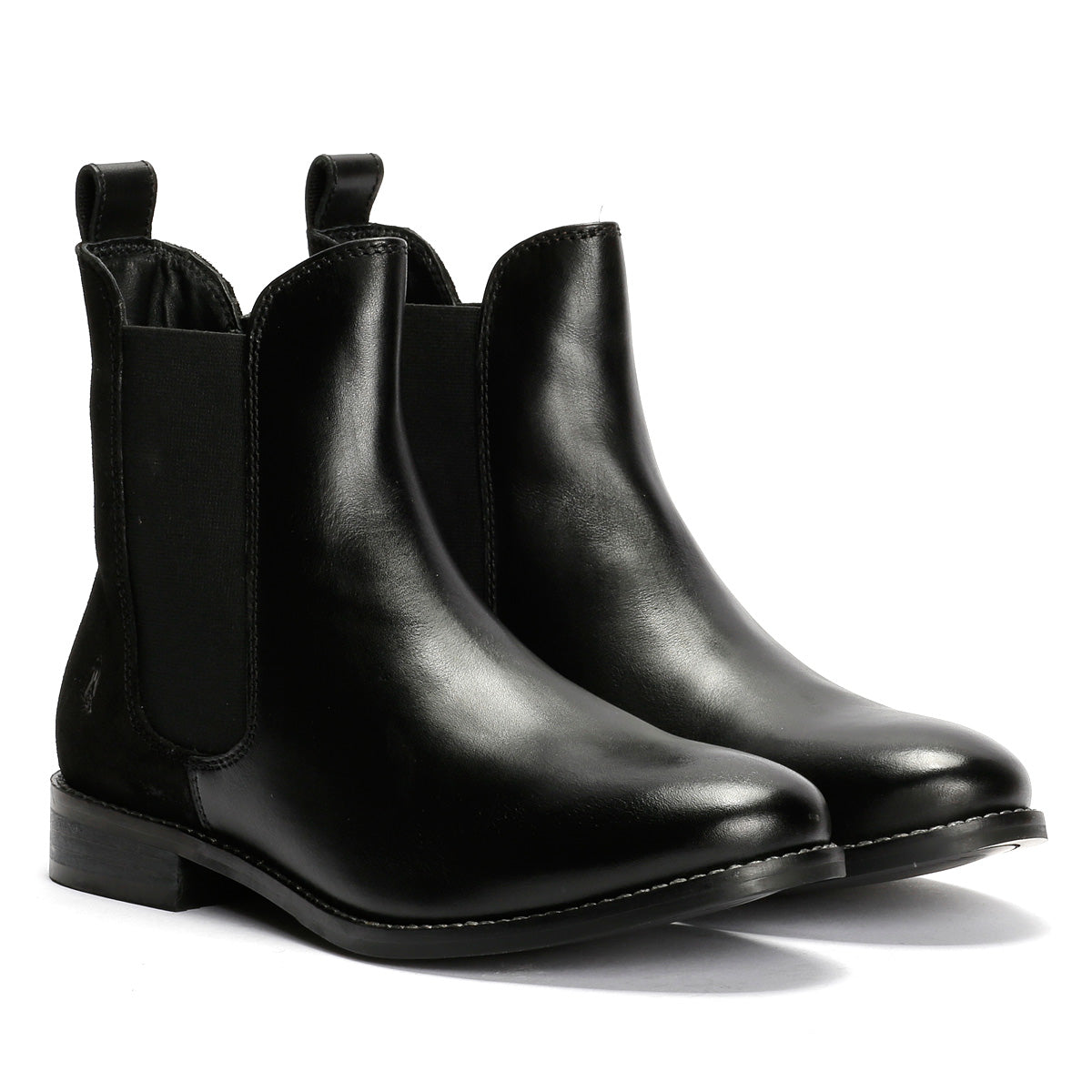 Hush Puppies Colette Damenstiefel Aus Schwarzem Wildleder
