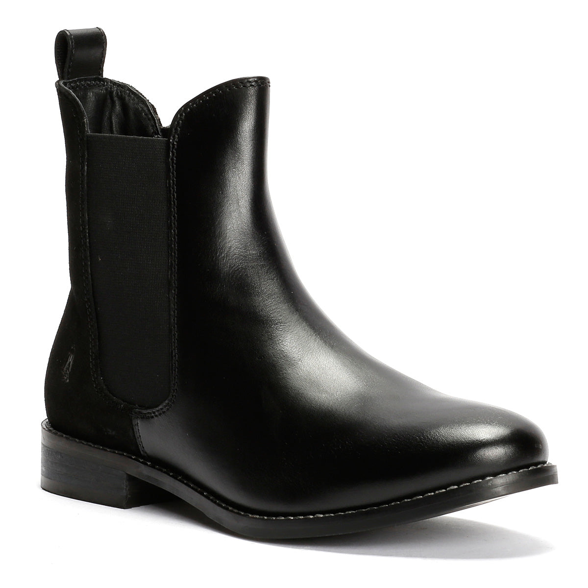 Hush Puppies Colette Damenstiefel Aus Schwarzem Wildleder