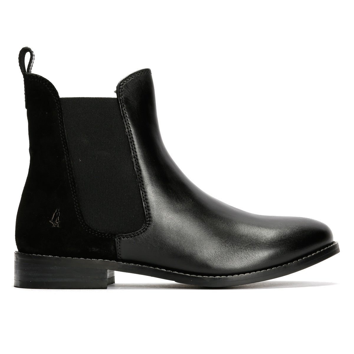 Hush Puppies Colette Damenstiefel Aus Schwarzem Wildleder