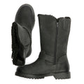 Hush Puppies Winnie Damenlederstiefel In Schwarz