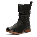 Hush Puppies Emilia Damenlederstiefel In Schwarz