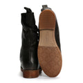 Hush Puppies Emilia Damenlederstiefel In Schwarz