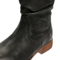 Hush Puppies Emilia Damenlederstiefel In Schwarz