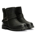 Hush Puppies Wakely Damenlederstiefel In Schwarz