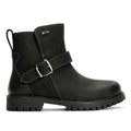 Hush Puppies Wakely Damenlederstiefel In Schwarz