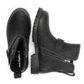 Hush Puppies Wakely Damenlederstiefel In Schwarz
