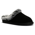 Hush Puppies Amara Wildleder Damen Hausschuhe In Schwarz