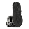 Hush Puppies Amara Wildleder Damen Hausschuhe In Schwarz