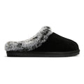 Hush Puppies Amara Wildleder Damen Hausschuhe In Schwarz