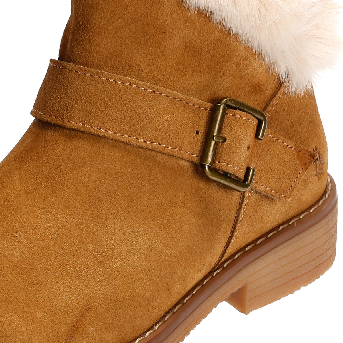 Hush Puppies Hannah Wildleder Damen Stiefeletten In Tan