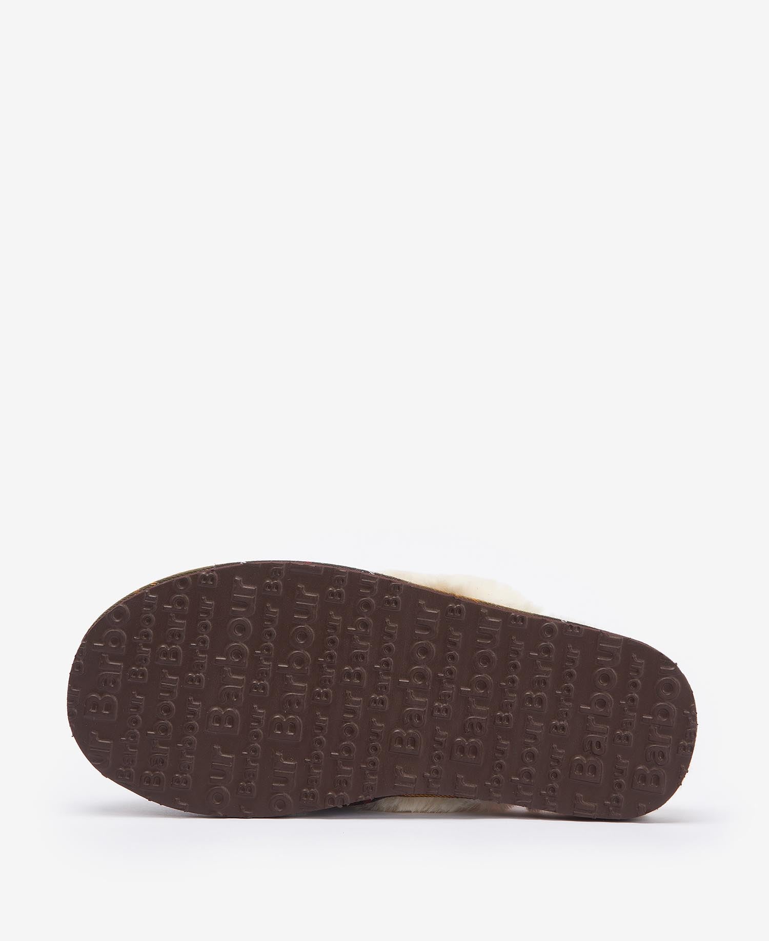Barbour Claudia Kunstleder Damen Hausschuhe In Braun
