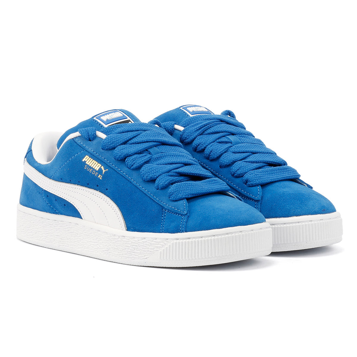 Puma Suede XL Blaue Wildleder-Sneaker