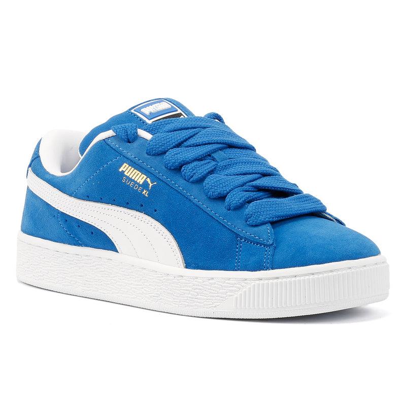 Puma Suede XL Blaue Wildleder-Sneakers