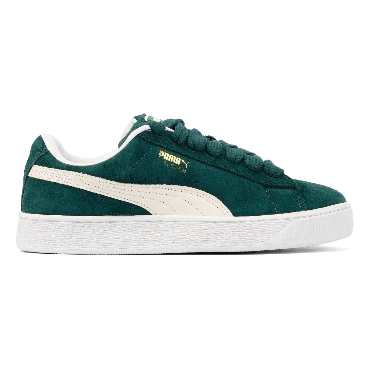 Puma Suede XL Wildleder Grüne Sneakers