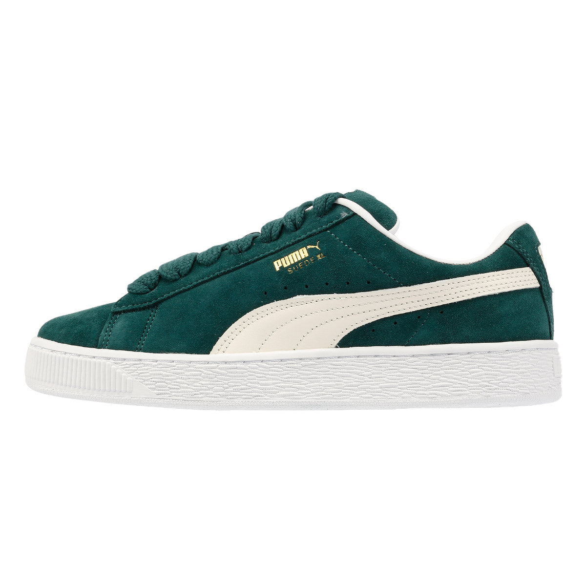 Puma Suede XL Wildleder Grüne Sneakers