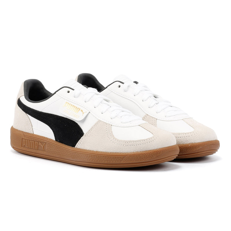 Puma Palermo Leder Weiße Turnschuhe