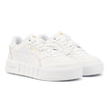 Puma Cali Court Leder Damen Weiße Turnschuhe