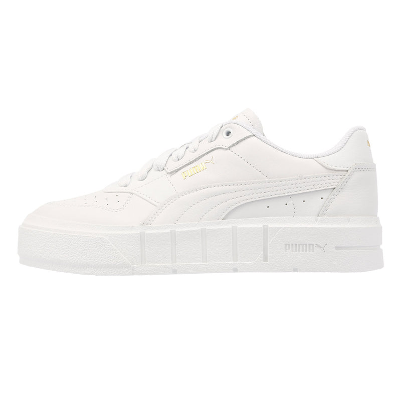Puma Cali Court Leder Damen Weiße Turnschuhe