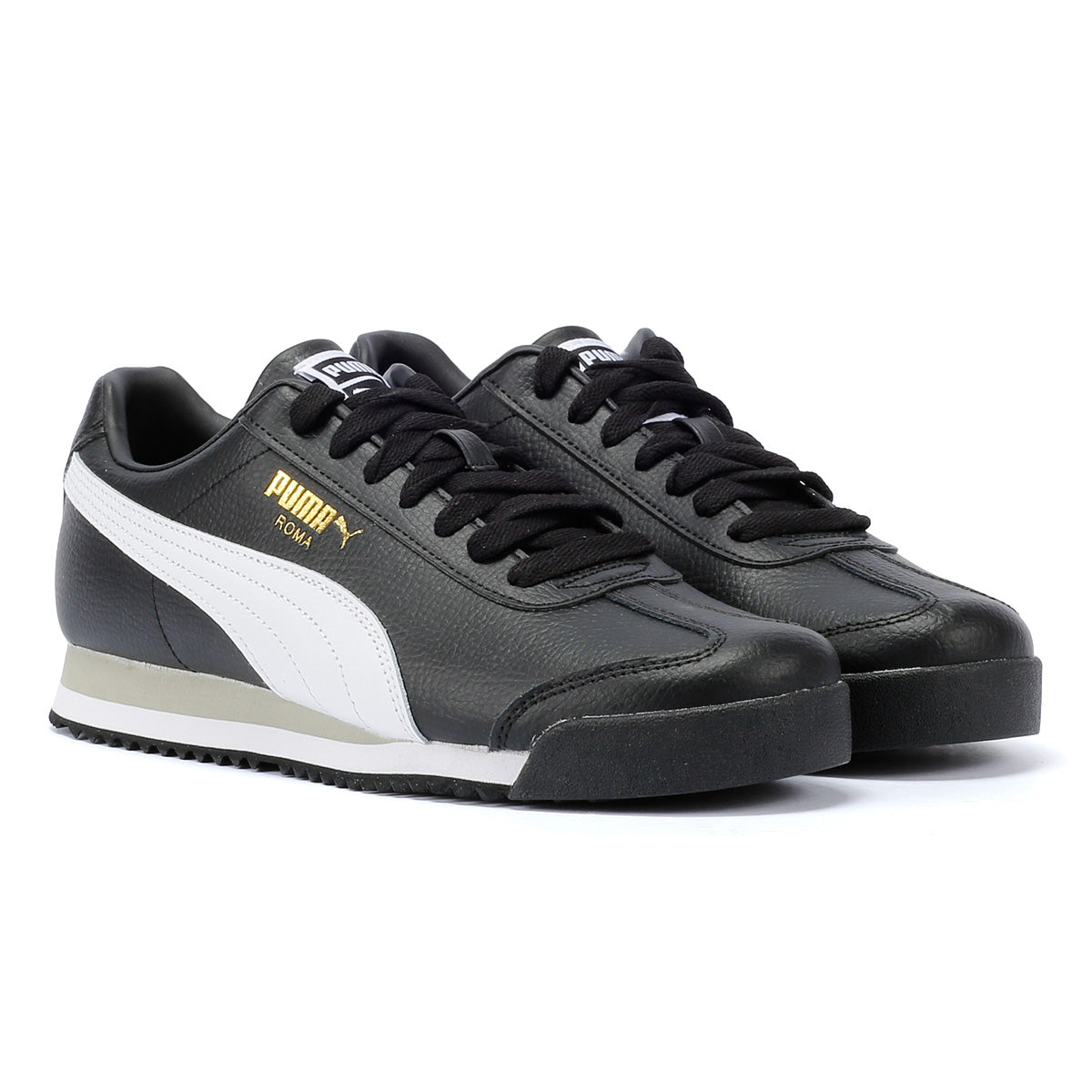 Puma Roma Standard Schwarz/Weiße Turnschuhe