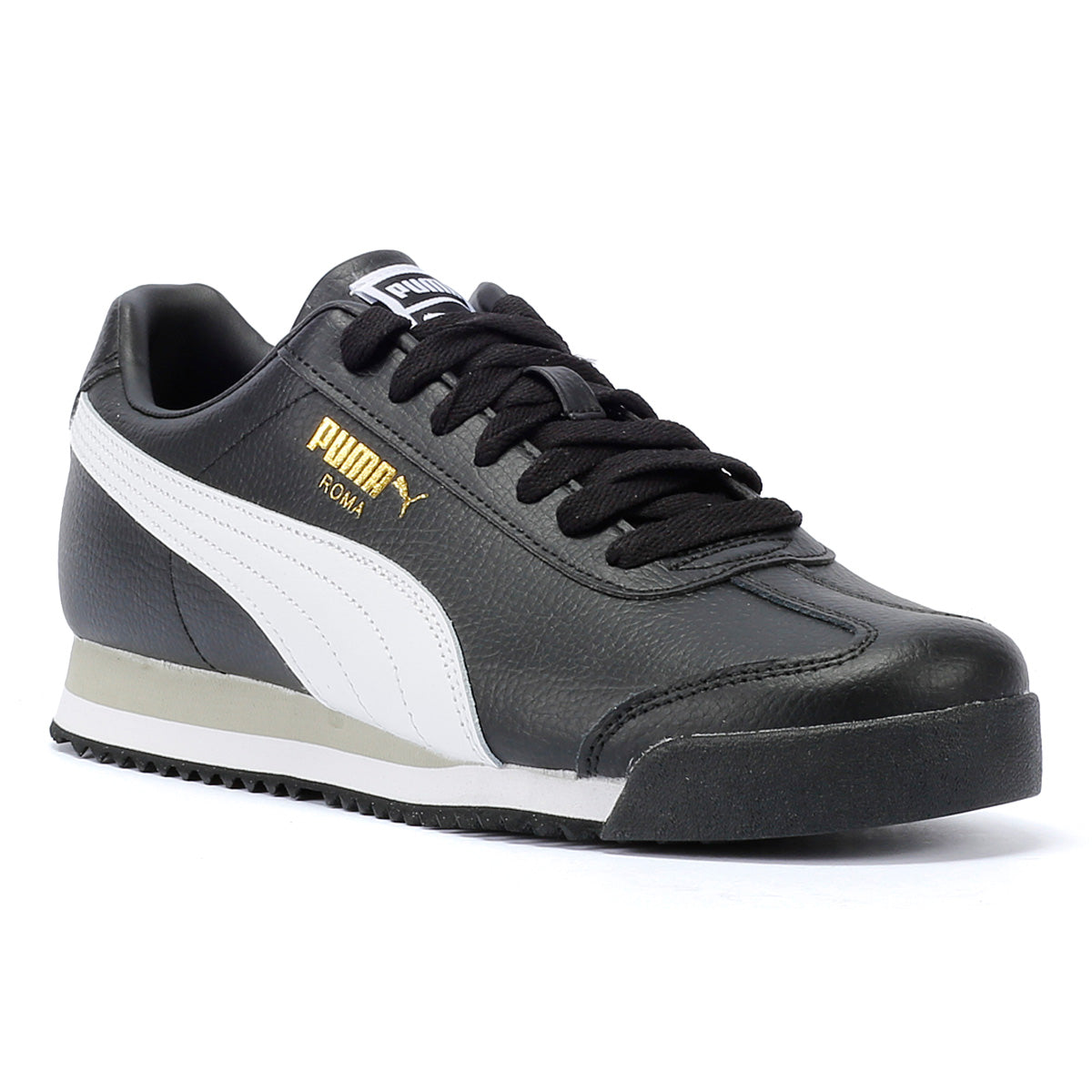 Puma Roma Standard Schwarz/Weiße Turnschuhe