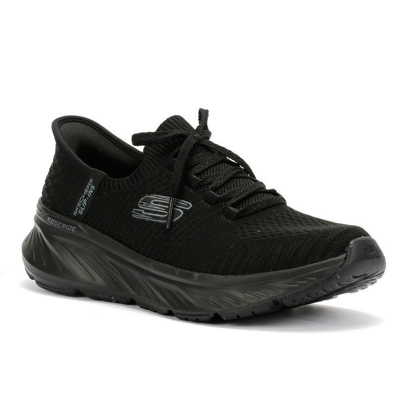 Skechers Slip-ins Edgeride Damen Schwarze Farbe Turnschuhe