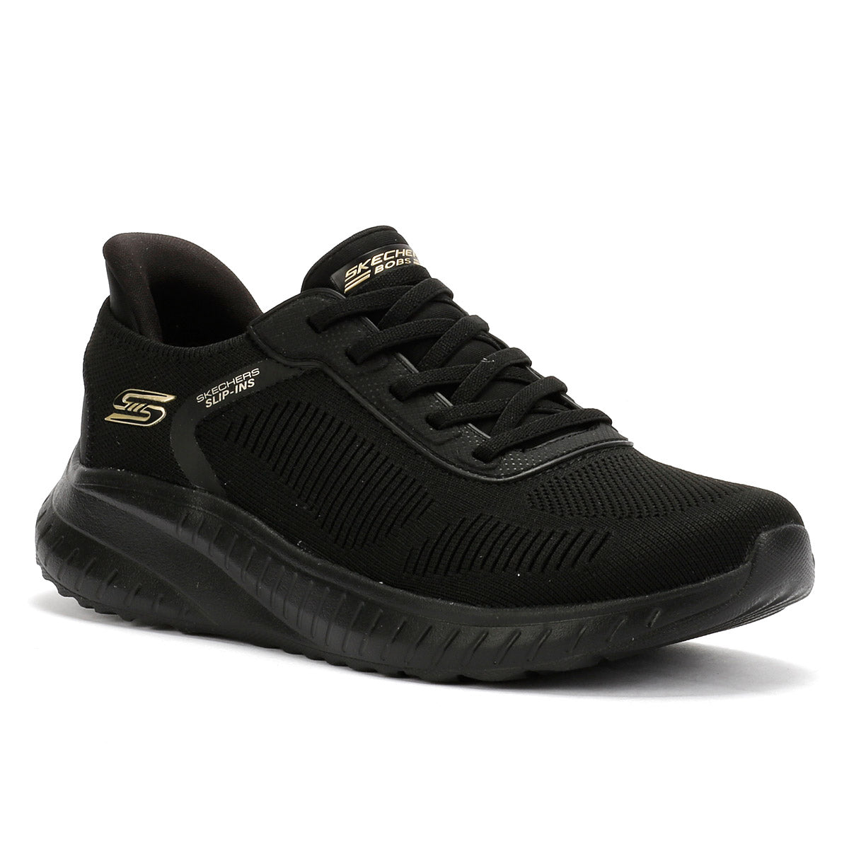 Skechers BOBS Squad Chaos Damen Schwarze Farbe Turnschuhe