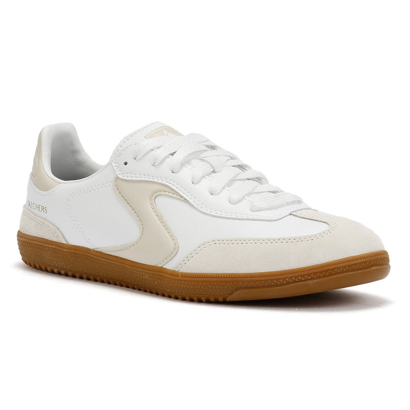 Skechers Hotshot Kickoff Damen Sneaker Aus Weißem Leder