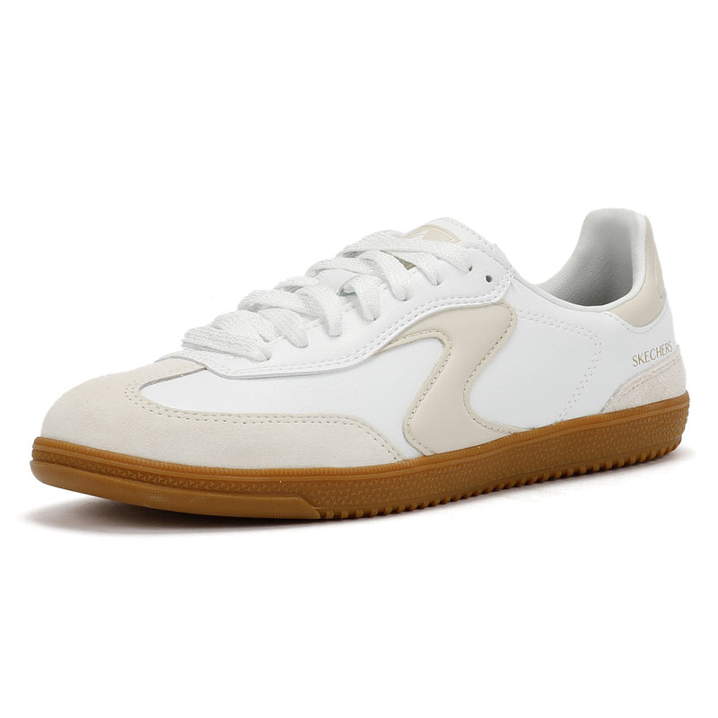 Skechers Hotshot Kickoff Damen Sneaker Aus Weißem Leder