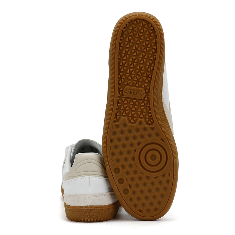 Skechers Hotshot Kickoff Damen Sneaker Aus Weißem Leder