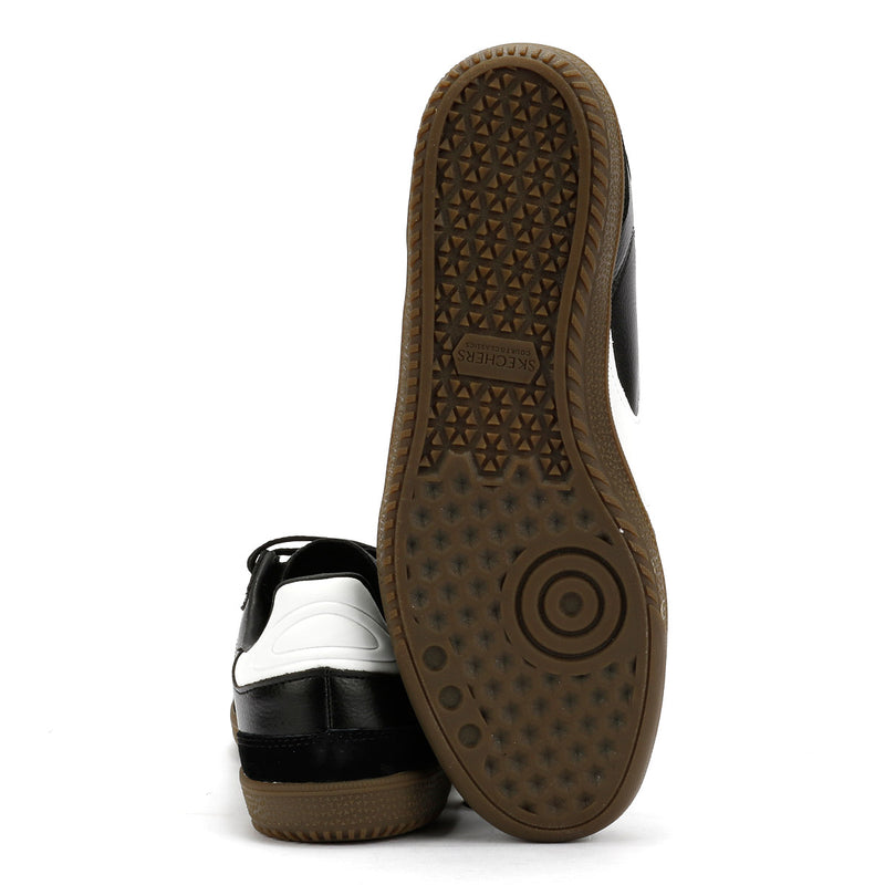 Skechers Hotshot Kickoff Damen Sneaker Aus Schwarzem Leder