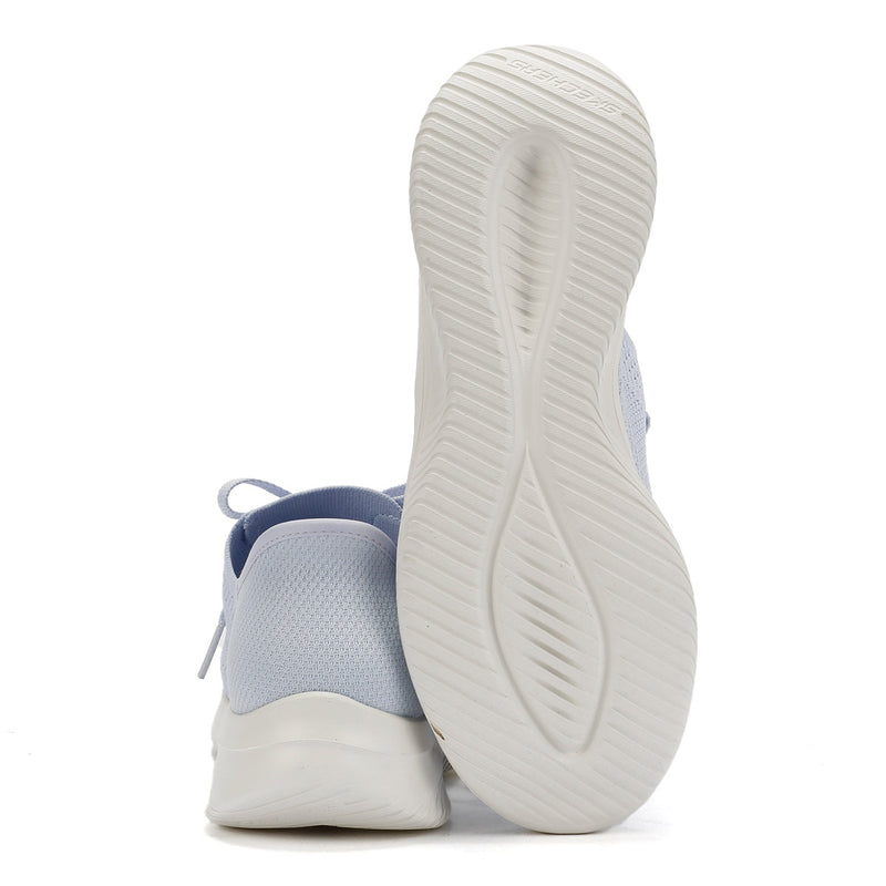 Skechers Ultra Flex 3.0 Elevated Damenblaue Turnschuhe