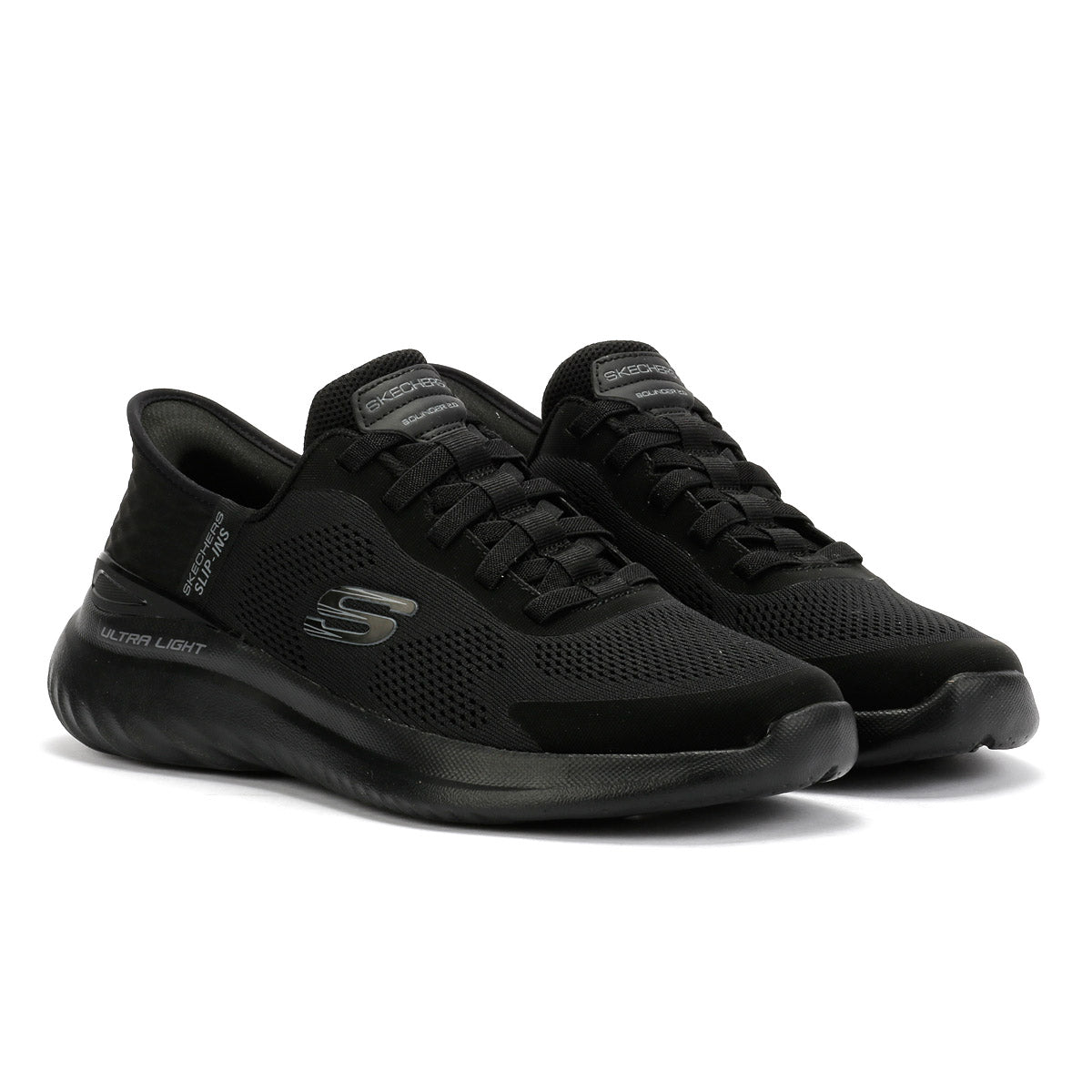 Skechers Bounder 2.0 Emerged Herren Schwarze Farbe Turnschuhe