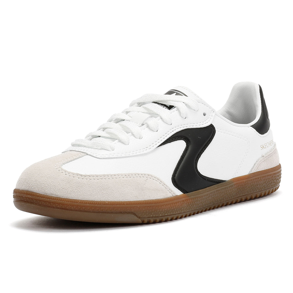 Skechers Hotshot Kickoff Damen Sneaker Aus Weißem Leder