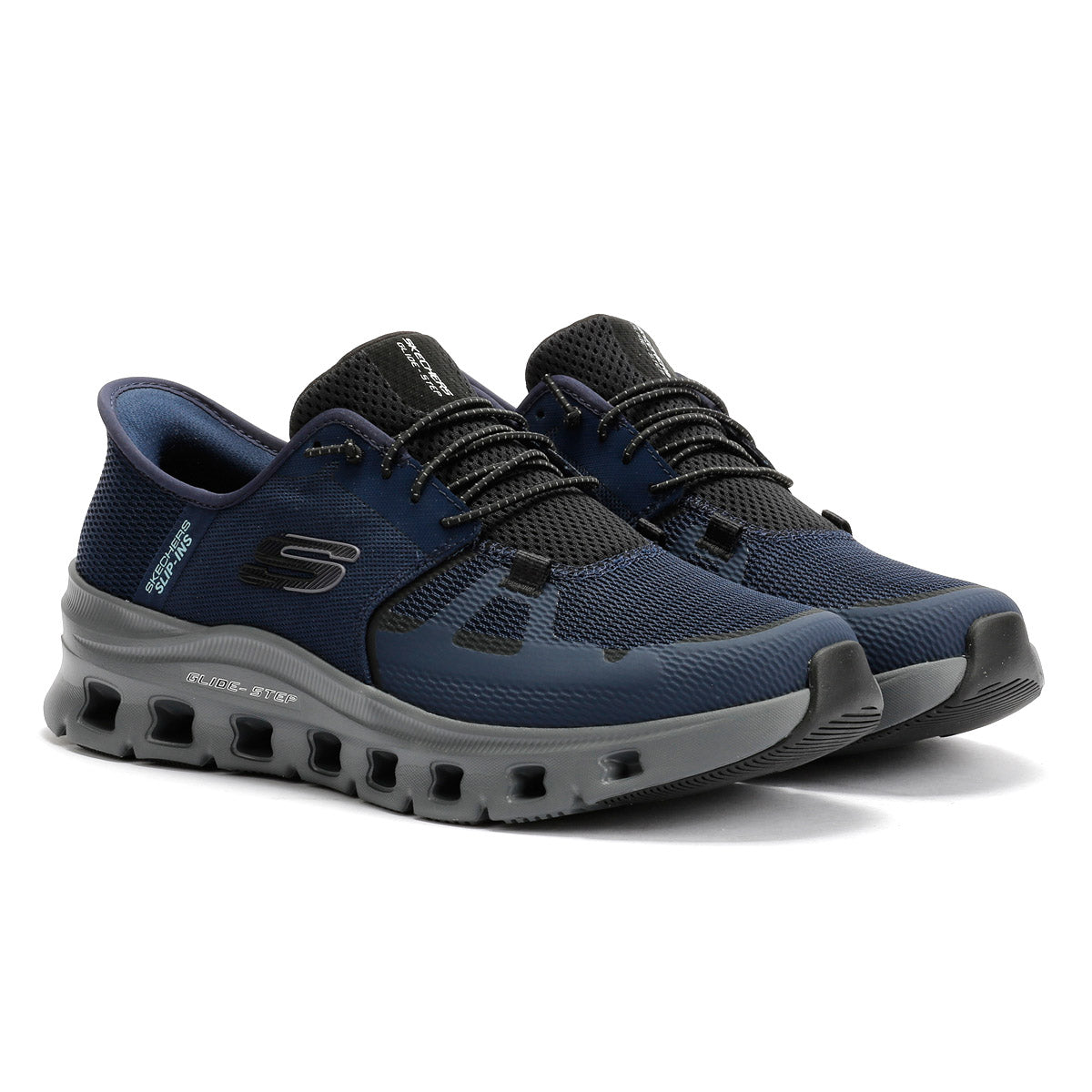 Skechers Glide-Step Pro Herrenblaue Turnschuhe