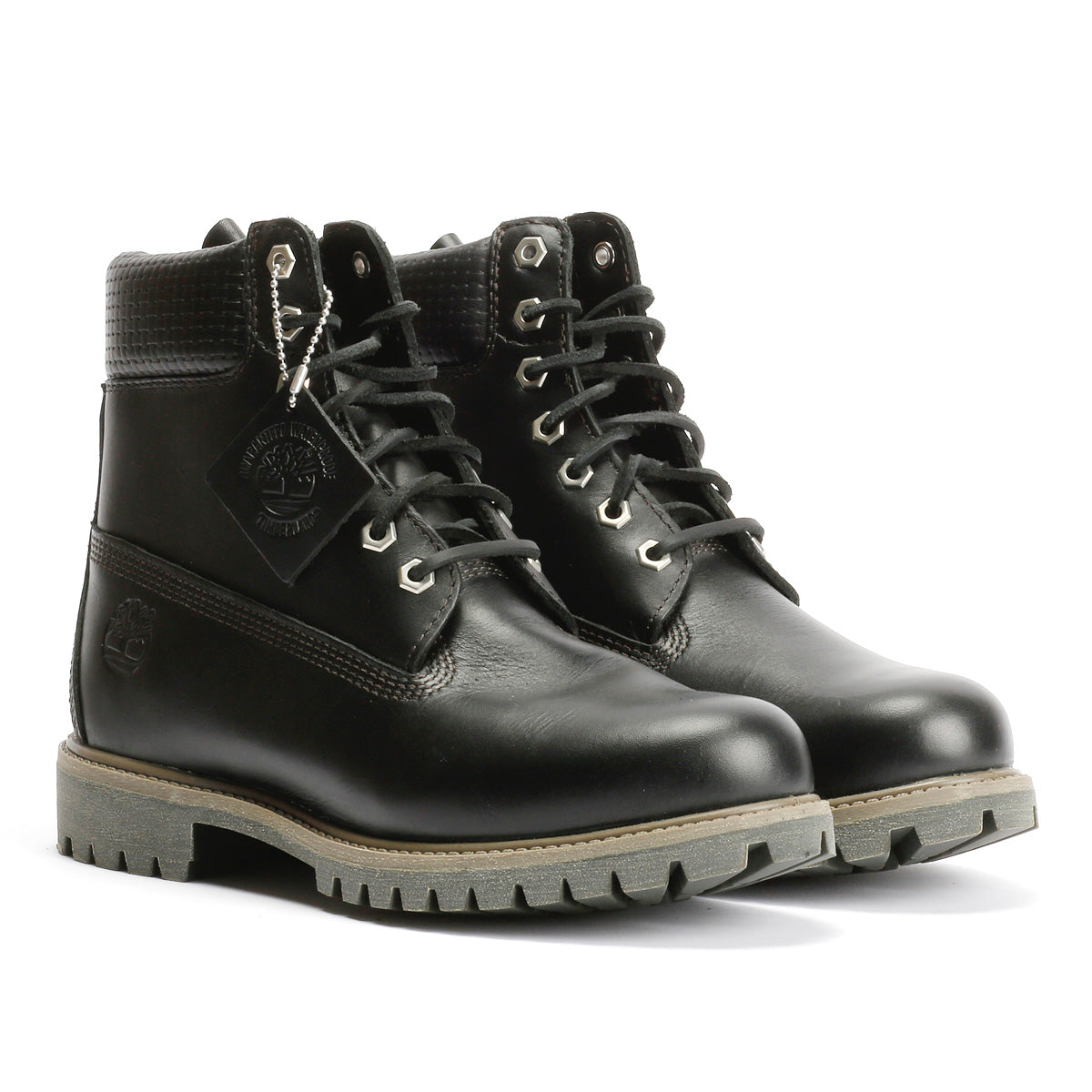 Timberland Premium 6-Zoll wasserdichte Herrenstiefel in Schwarz