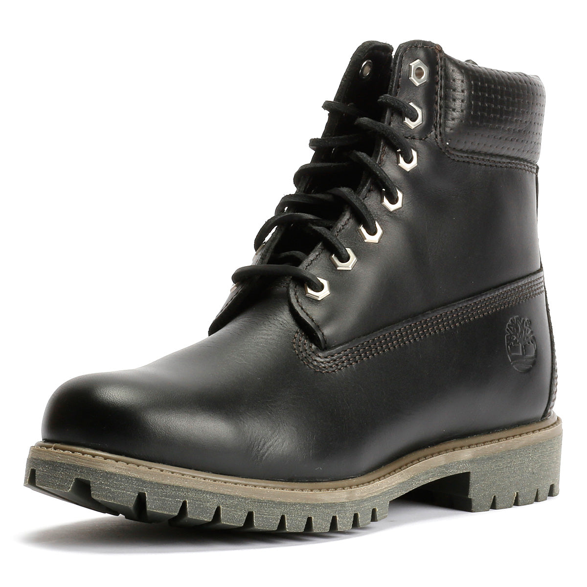 Timberland Premium 6-Zoll wasserdichte Herrenstiefel in Schwarz